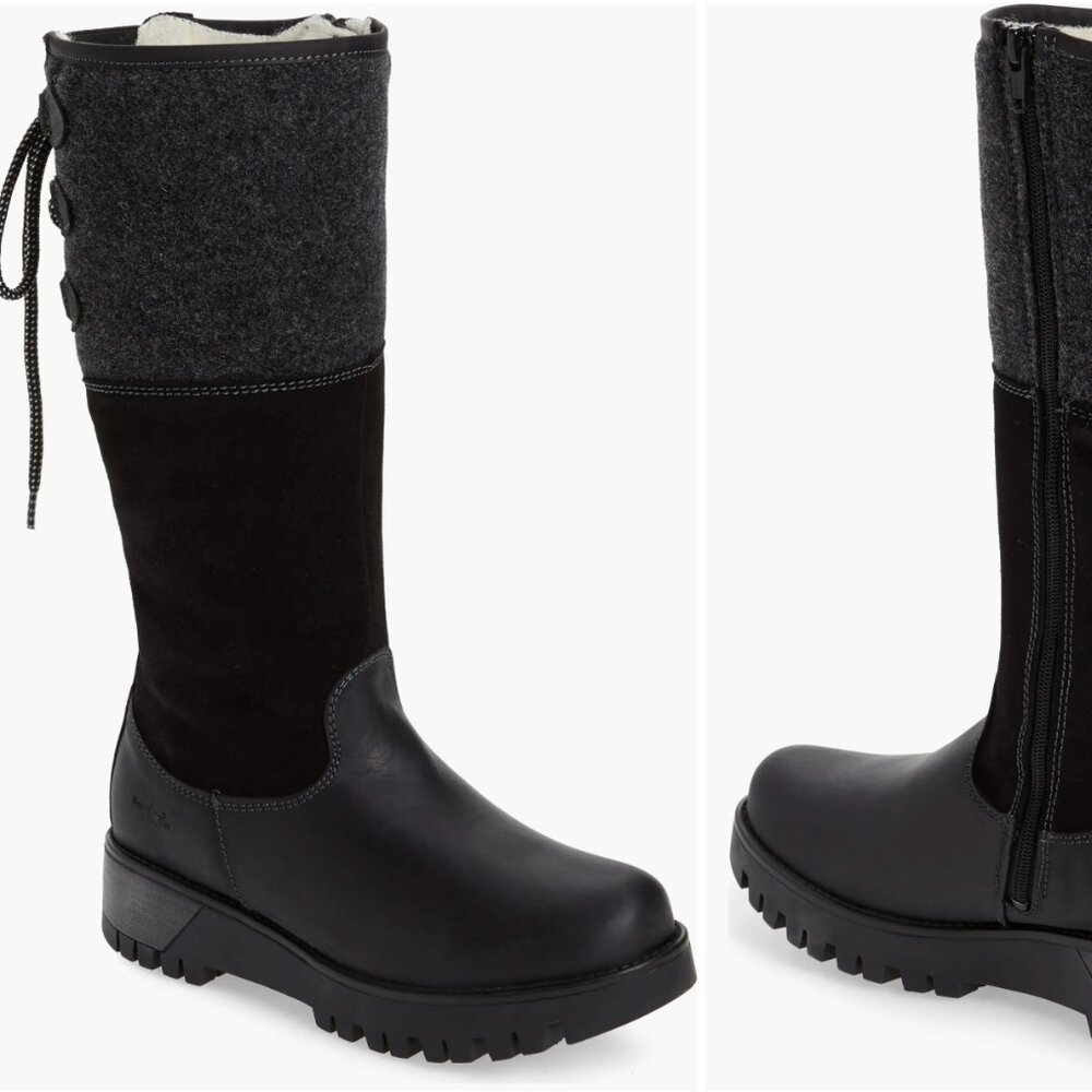 Bos & Co - Goose Primaloft Waterproof Boiled Wool Mid Calf Boot